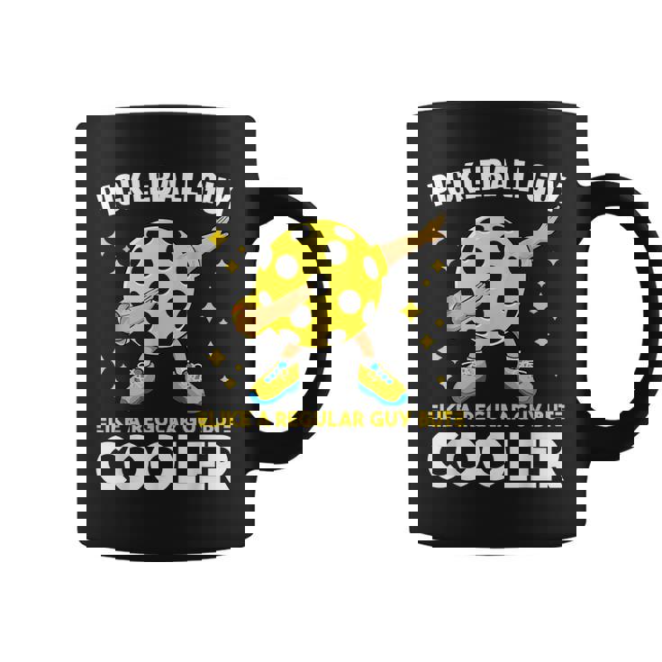 Mens Pickleball For Men Funny Dabbing Pickleball Guy Coffee Mug