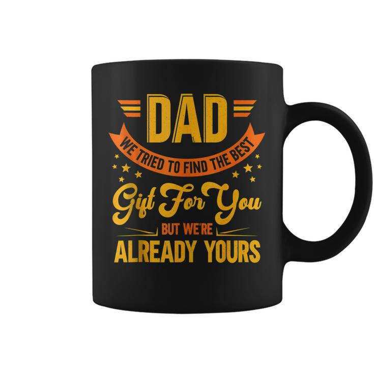 Mens Proud Father Dad Joke  Funny Fathers Day For Dad  Coffee Mug
