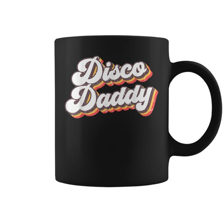 Mens Retro Vintage Disco Daddy 70S Party Costume Dad Fathers Day  Coffee Mug