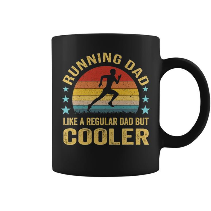 Mens Running Dad - Funny Marathon Runner Fathers Day Gift Coffee Mug