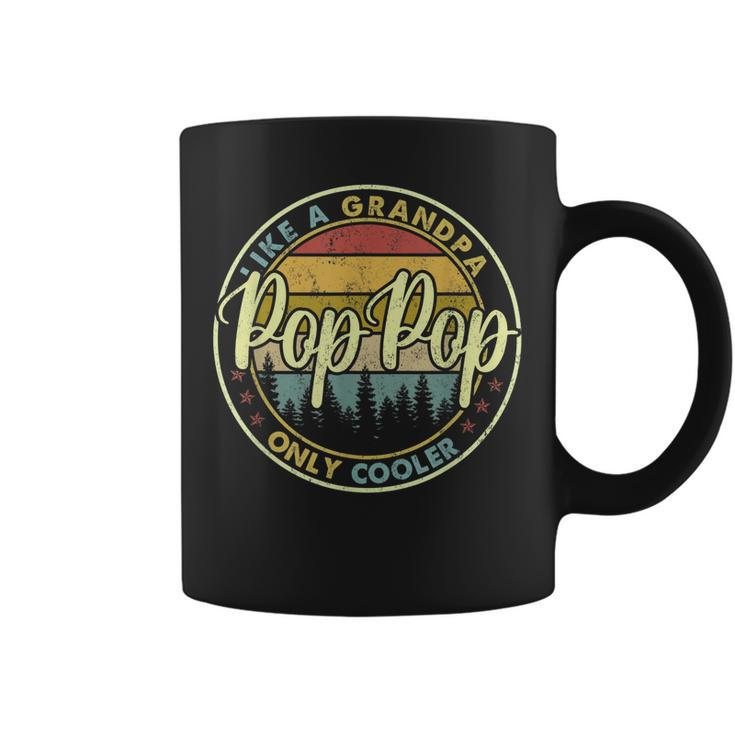 Mens Vintage Poppop Gifts Grandpa Gifts Poppop Fathers Day Gift  Coffee Mug