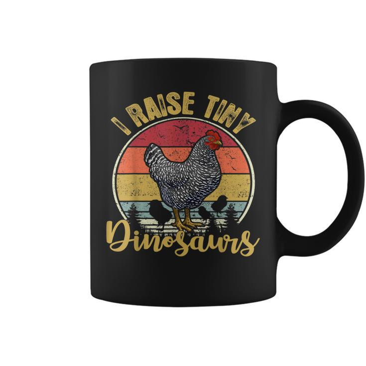 Mens Womens Kids I Raise Tiny Dinosaurs Graphic Design  Gift For Men Coffee Mug