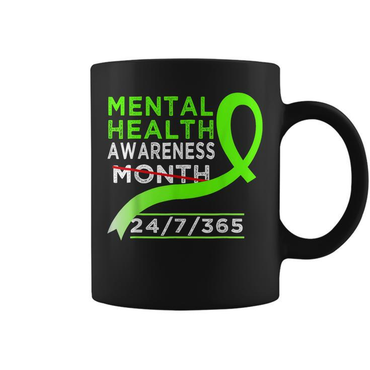 Mental Health Awareness Month Of May Fight The Stigma  Coffee Mug