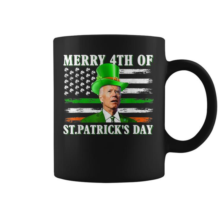 Merry 4Th Of St Patricks Day Joe Biden St Patricks Day  Coffee Mug