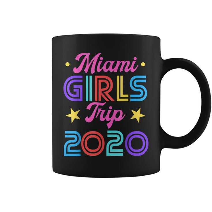 Miami Girls Trip 2020 Matching Squad Bachelorette Vacation Coffee Mug