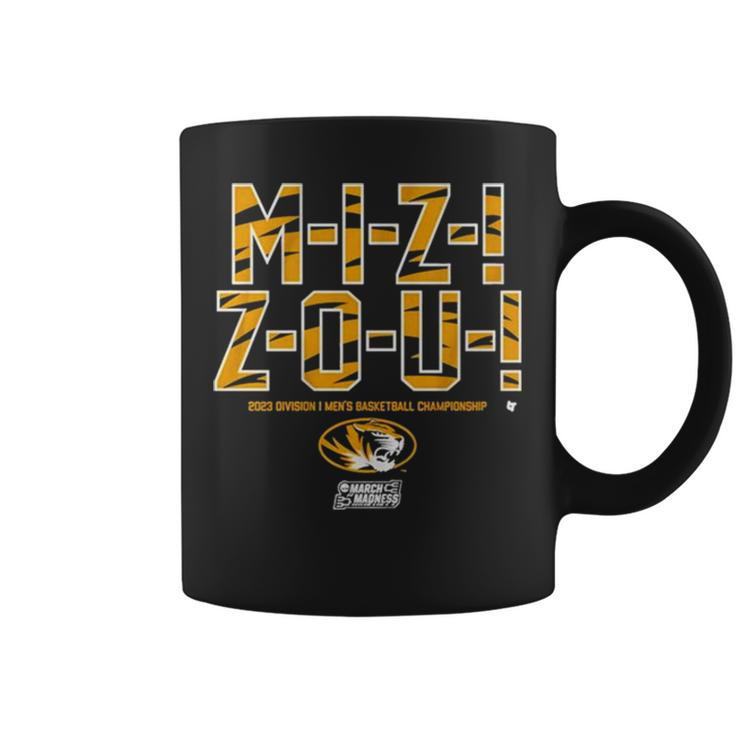 Missouri Basketball M I Z Z O U 2023 March Madness Coffee Mug