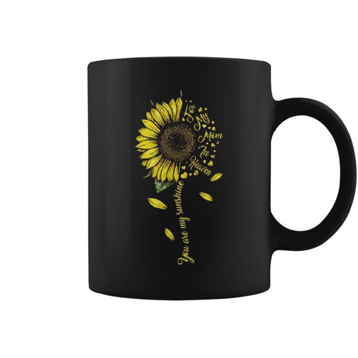 Mom Sunflower  For Mom In Heaven For Mothers Day Coffee Mug