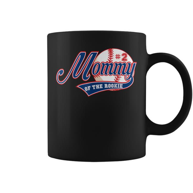 Mommy Of Rookie 2Nd Birthday Baseball Theme Matching Party  Coffee Mug