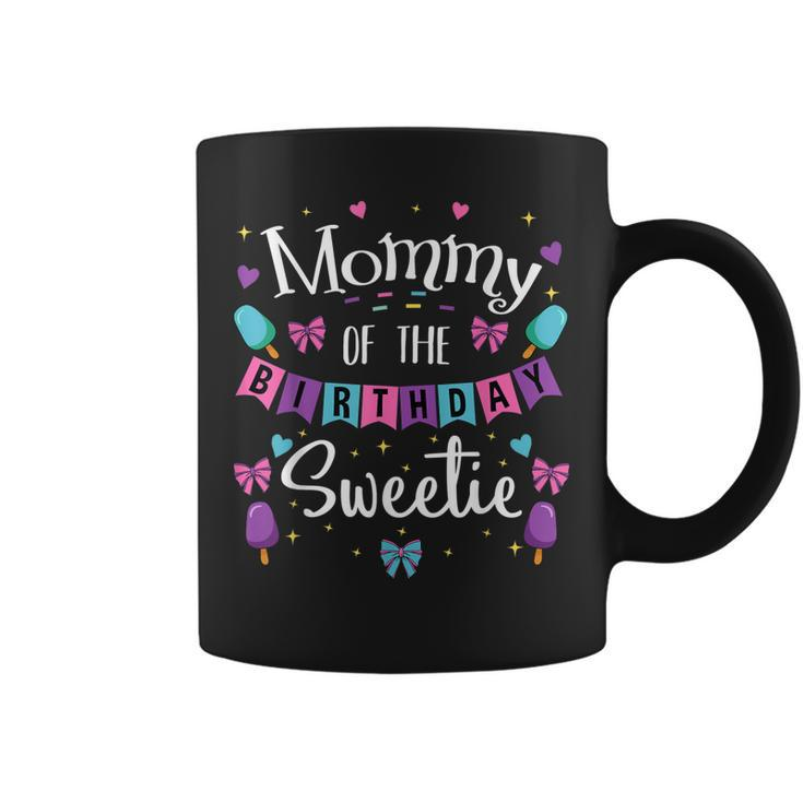 Mommy Of The Birthday Sweetie Celebration Themed Party  Coffee Mug