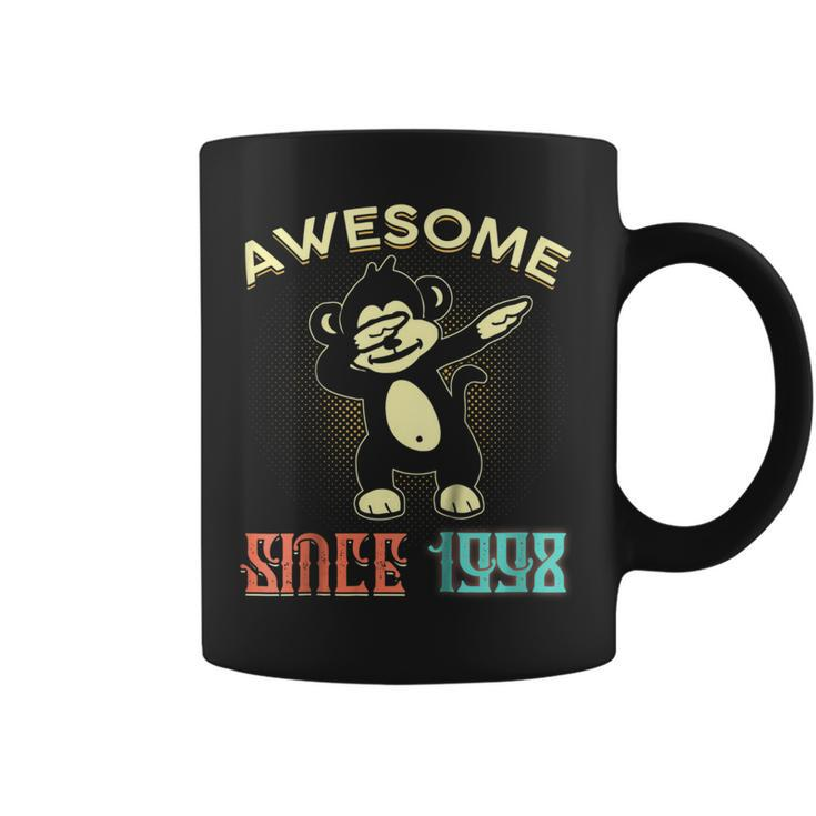 Monkey Dabbing Awesome Since 1998 21St Yrs Birthday  Coffee Mug