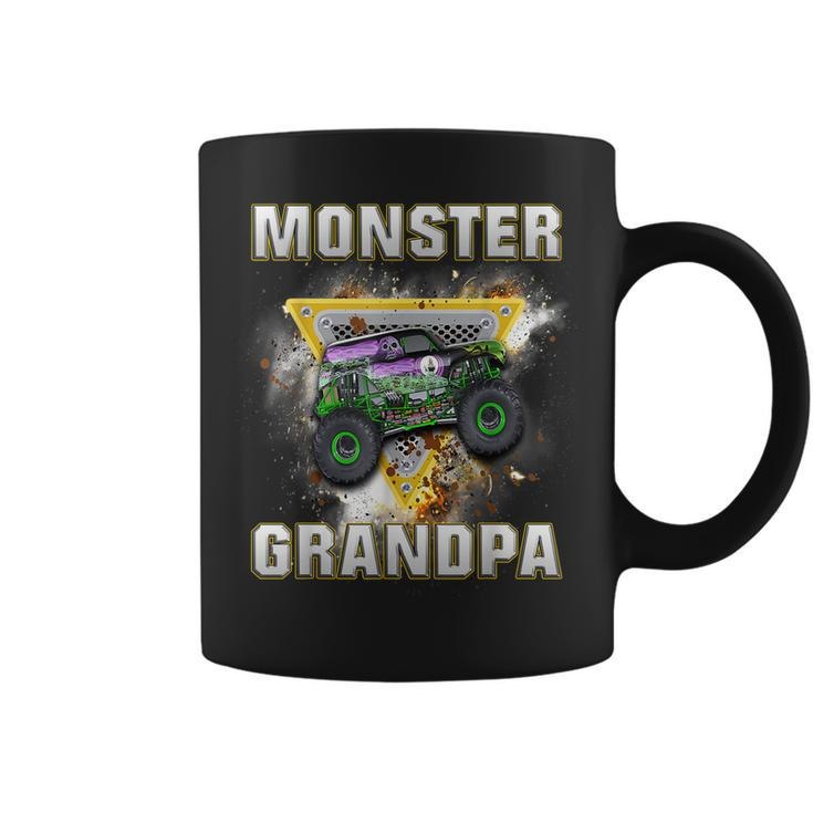 Monster Truck Are My Jam Monster Truck Grandpa Coffee Mug