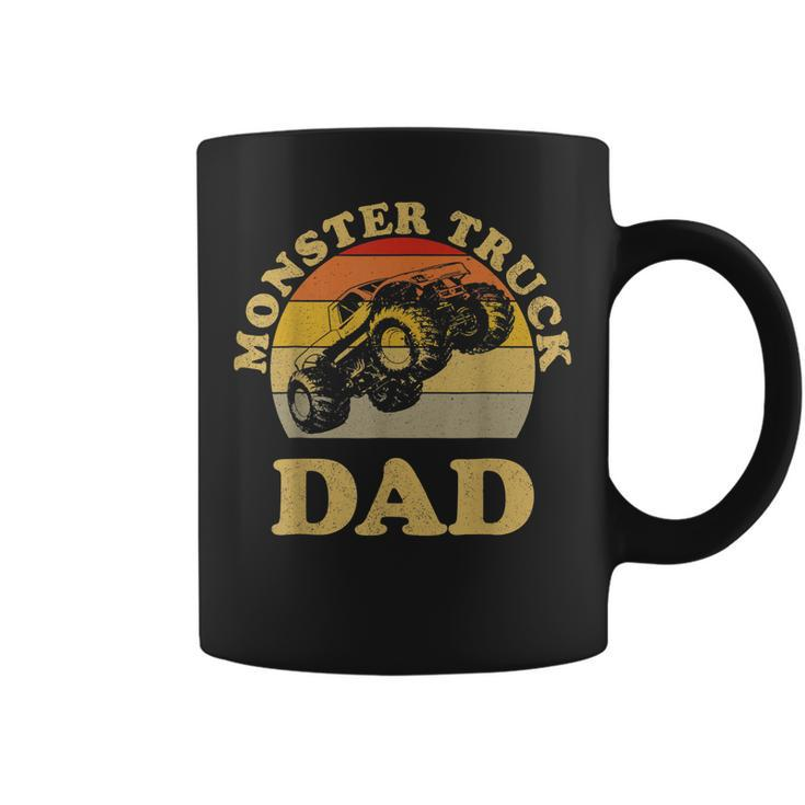 Monster Truck Dad  Retro Vintage Monster Truck  V2 Coffee Mug