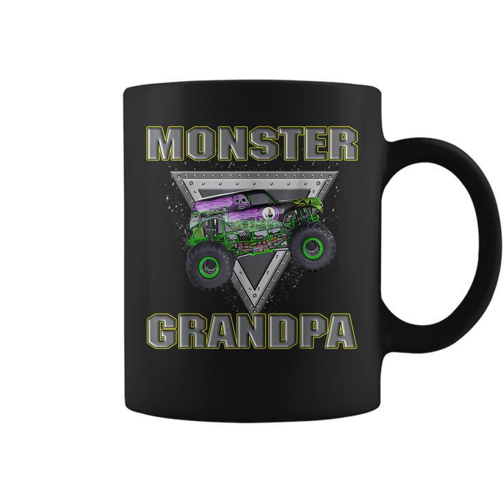 Monster Truck Grandpa Monster Truck Are My Jam Truck Lovers  Coffee Mug