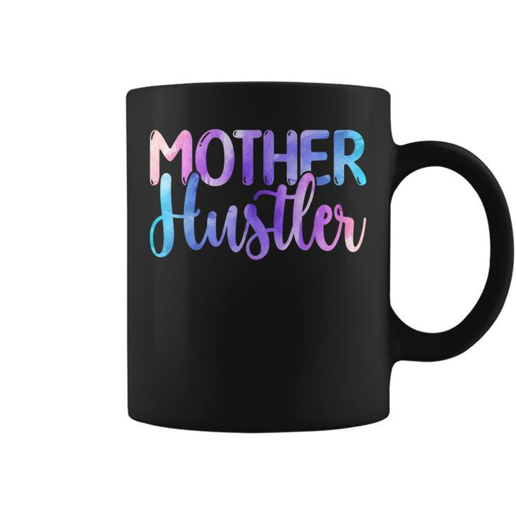 Mother Hustler - Entrepreneur Mom Mothers Day Watercolor  Coffee Mug