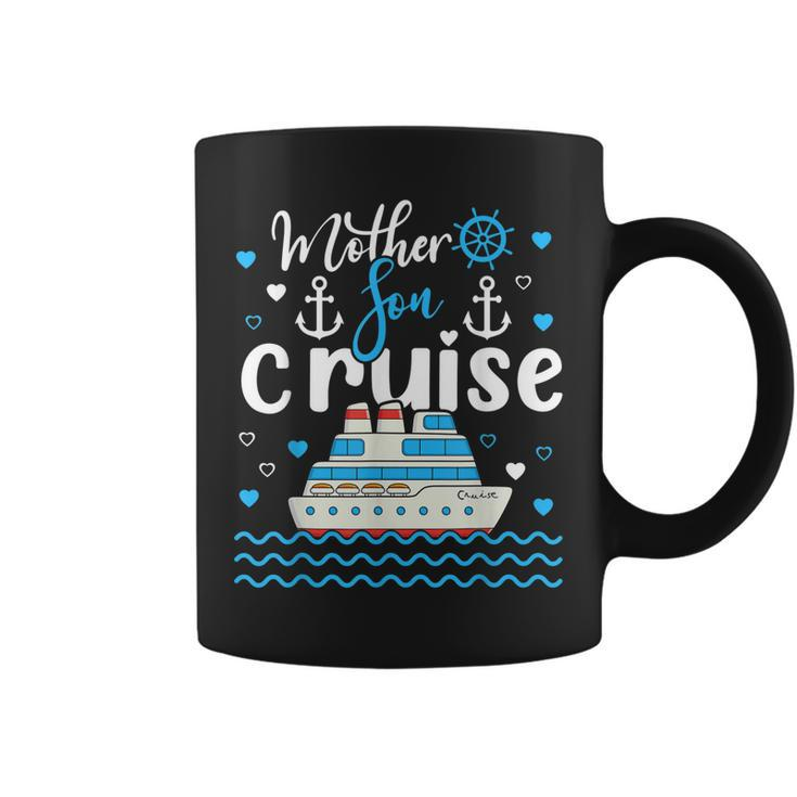 Mother Son Cruise 2023 Family Mom Son Vacation Trip Matching  Coffee Mug