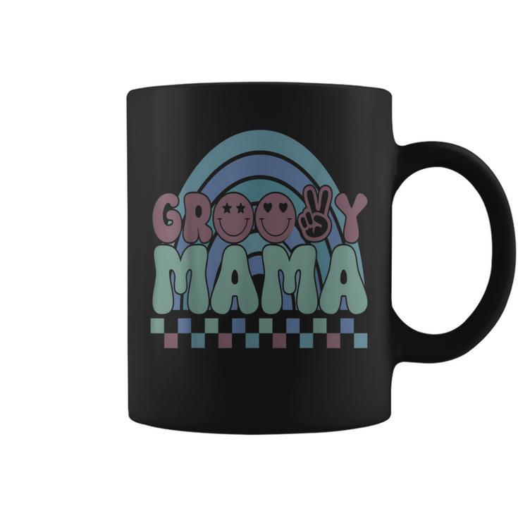 Mothers Day Retro Groovy Mama Mom Vintage Mama Retro Mama  Coffee Mug