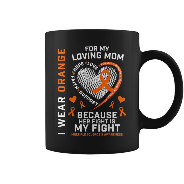 Ms Gifts Apparel Mother Mom Multiple Sclerosis Awareness  Coffee Mug