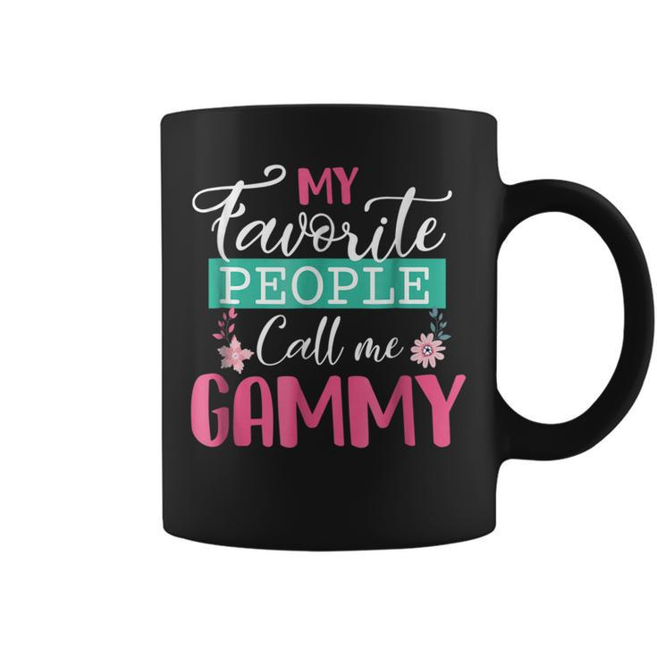My Favorite People Call Me Gammy Grandma Mothers Day Gift Coffee Mug