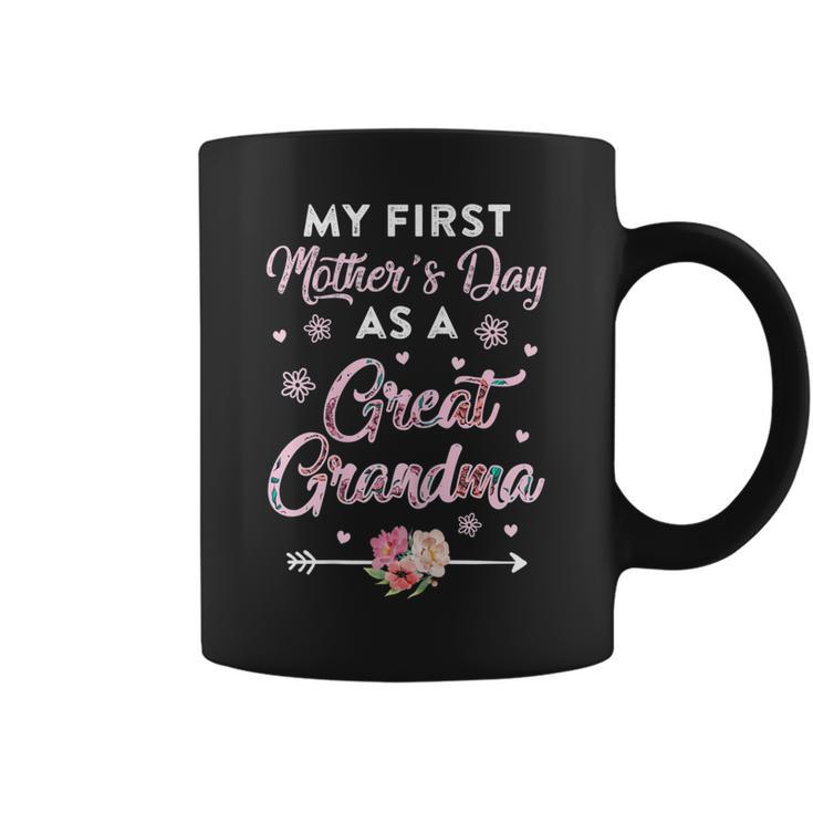 My First Mothers Day As A Great Grandma Gift For Womens Coffee Mug