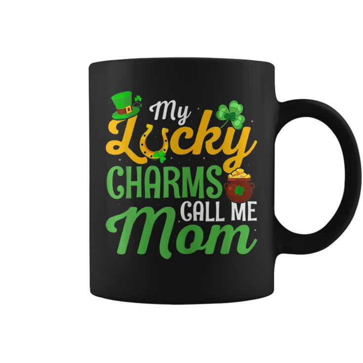 My Lucky Charms Call Me Mom Happy St Patricks Day Lucky Mama  Coffee Mug