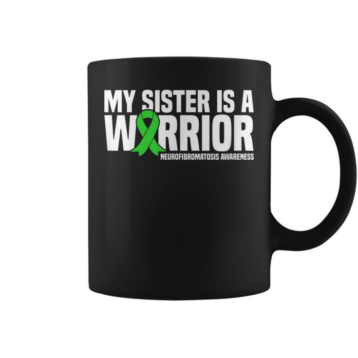 My Sister Is A Warrior Nf1 Neurofibromatosis Awareness Coffee Mug