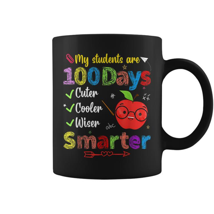 My Students Are 100 Days Smarter Cuter Cooler Wiser Teachers  Coffee Mug