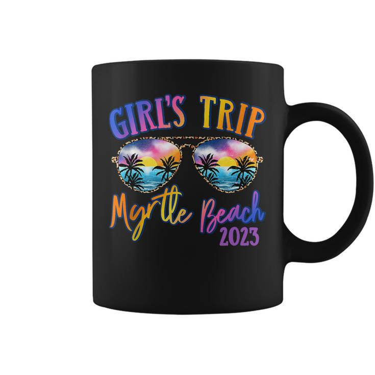 Myrtle Beach 2023 Girls Trip Sunglasses Summer Girlfriend  Coffee Mug