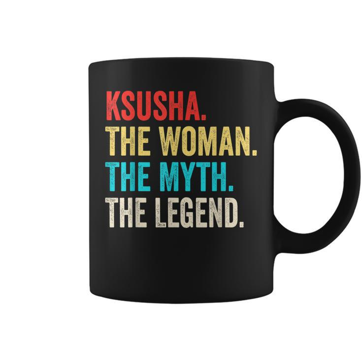Name Ksusha Die Frau Der Mythos Und Die Legende Tassen