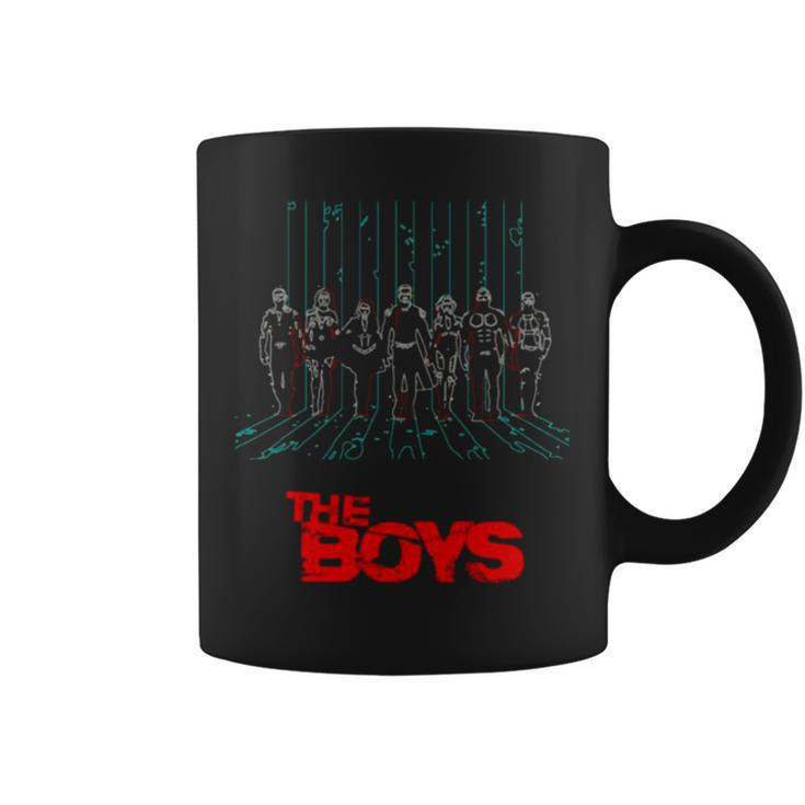 Neon Design The Boys Tv Show Coffee Mug