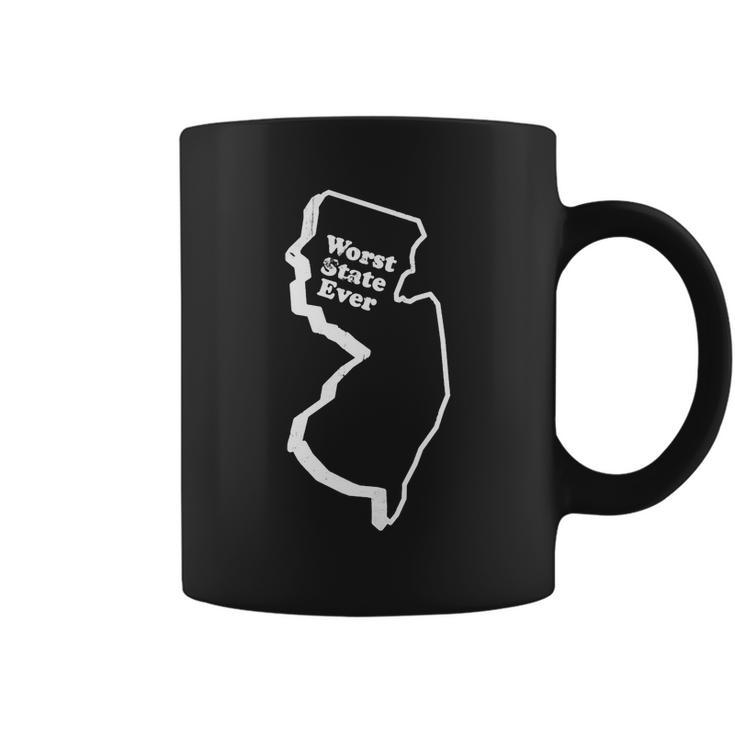 New Jersey Worst State Ever Coffee Mug