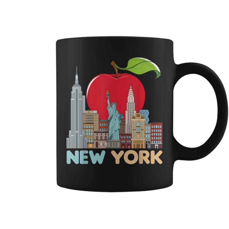 New Yorker Pride Big Apple Nyc Souvenir Distress New York Coffee Mug |  Mazezy DE
