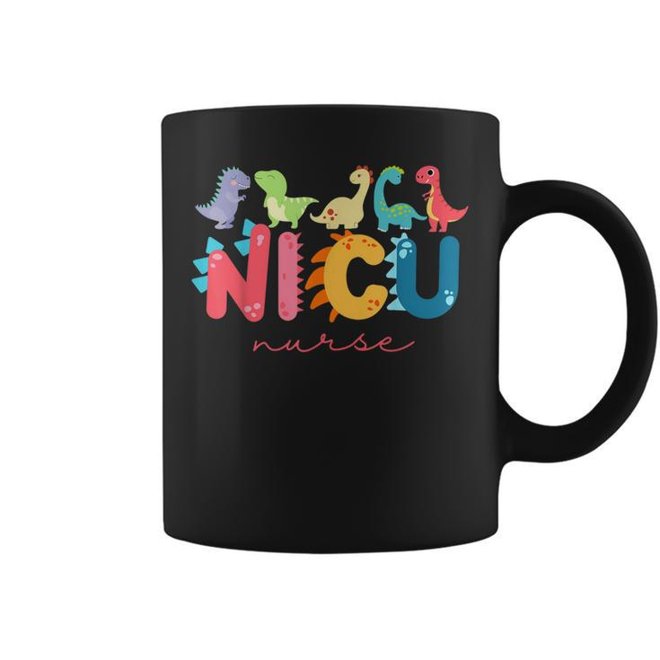 Nicu Nurse Animal Nurse Appreciation Nicu Nurse Dinosaur  Coffee Mug