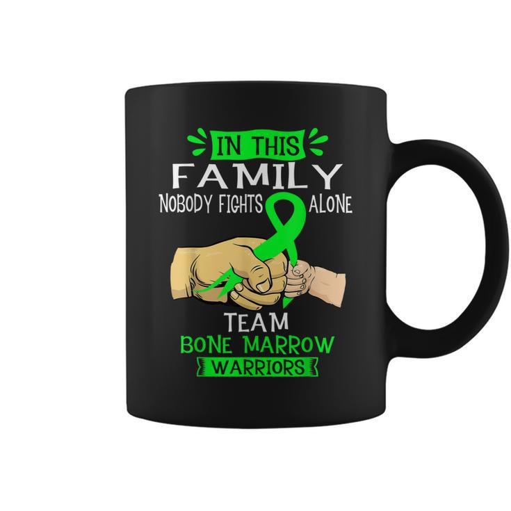 Nobody Fights Alone Team Bone Marrow Warrior  Coffee Mug