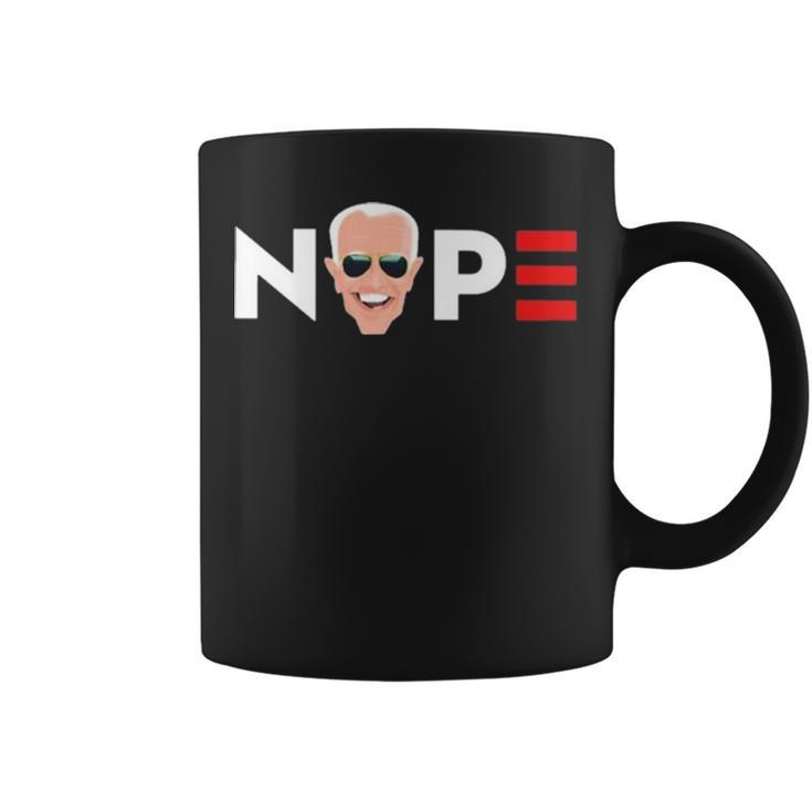Nope Biden V2 Coffee Mug