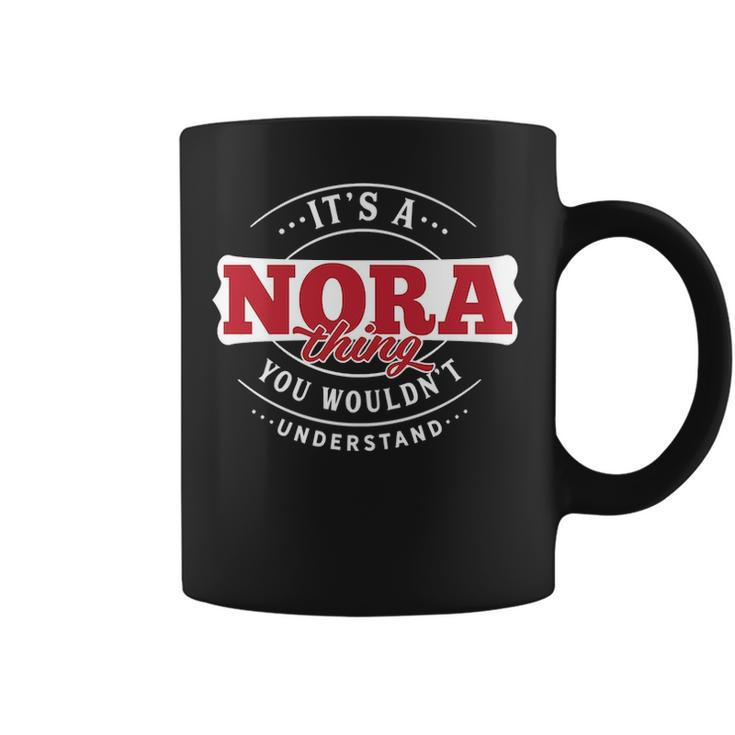 Nora Thing You Wouldnt Understand Fitted Coffee Mug