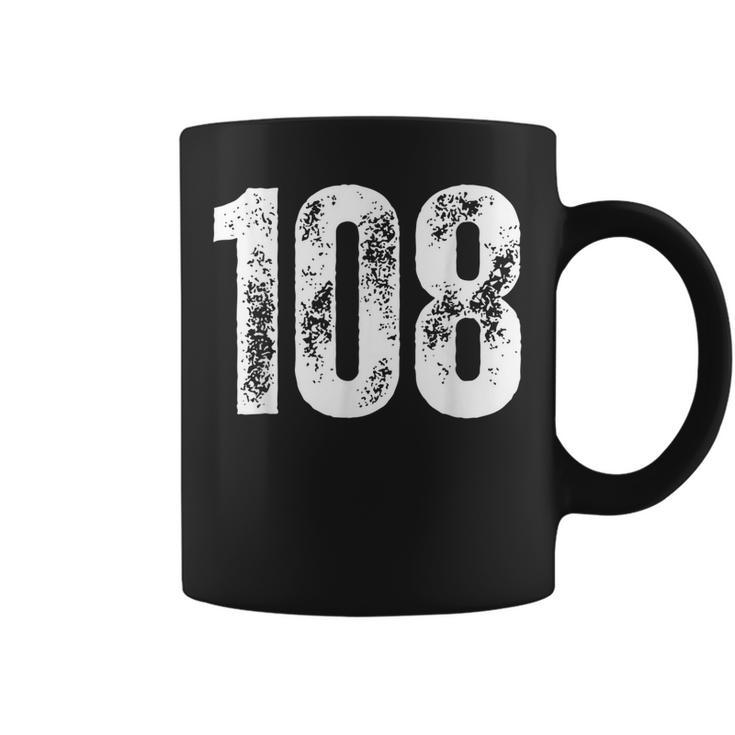 Number 108  Coffee Mug