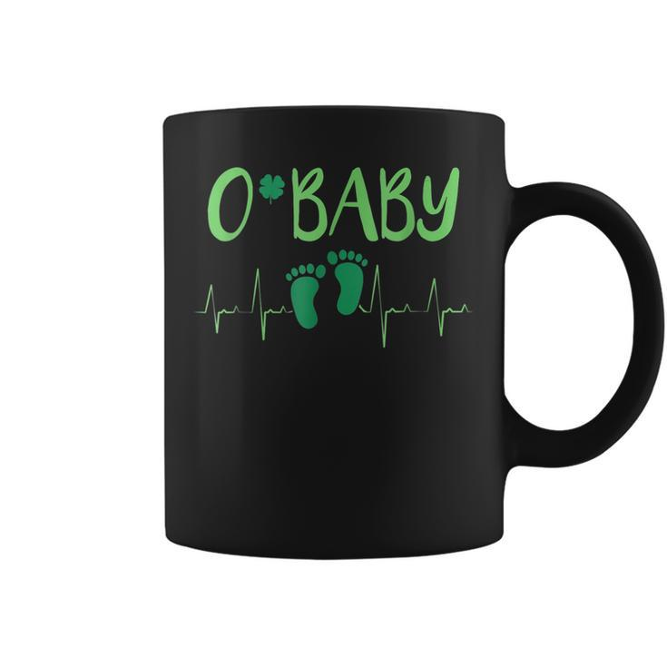 O Baby L&D Nurse St Patricks Day Labor & Delivery Nurse  Coffee Mug