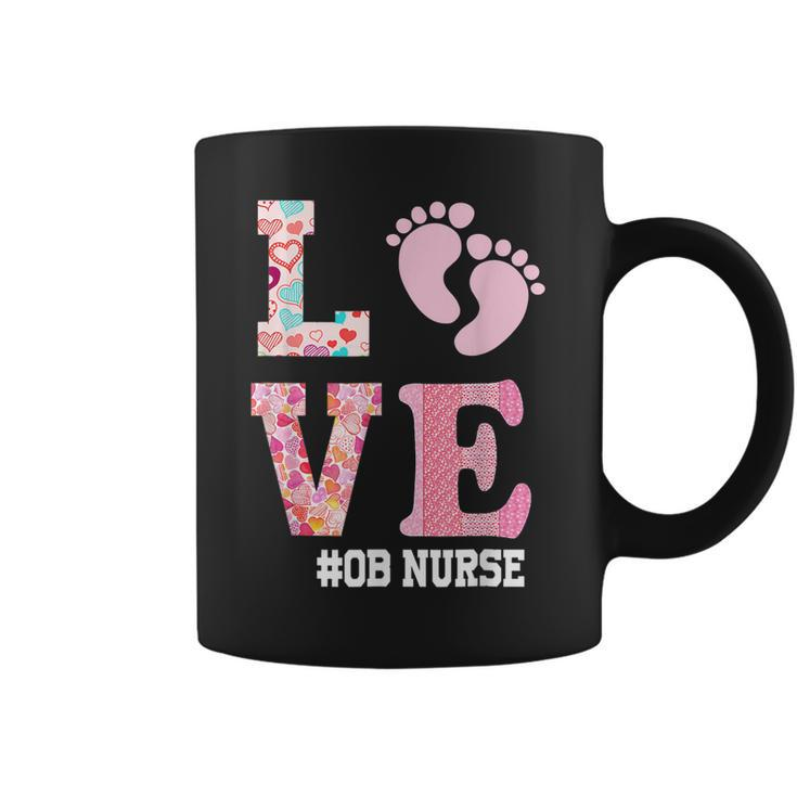 Ob Nurse Valentines Day Delivery Labor Nursing Lovers  V2 Coffee Mug