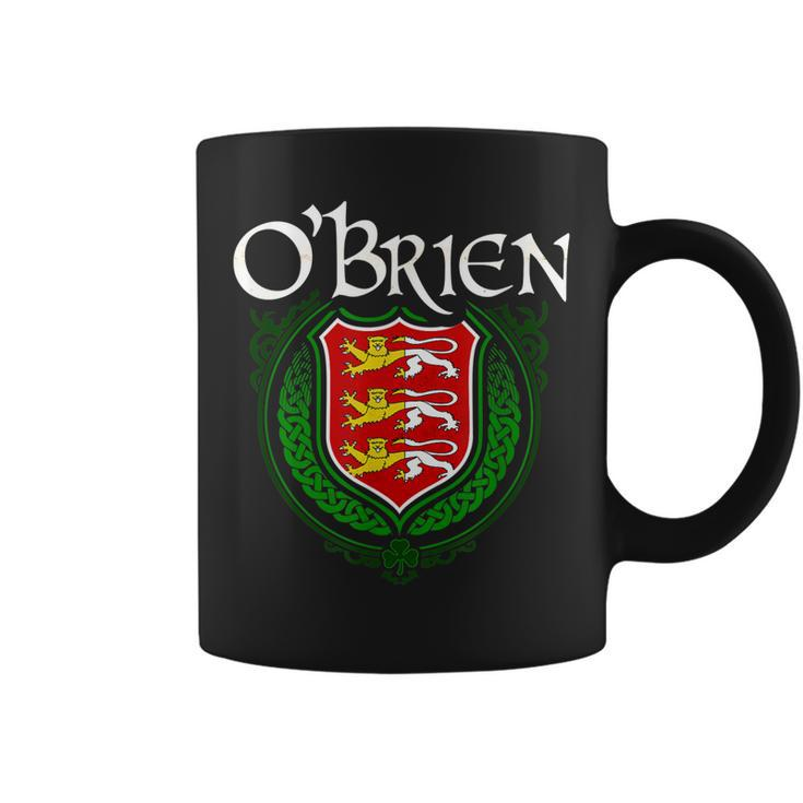 Obrien Surname Irish Last Name Obrien Family Crest  Coffee Mug