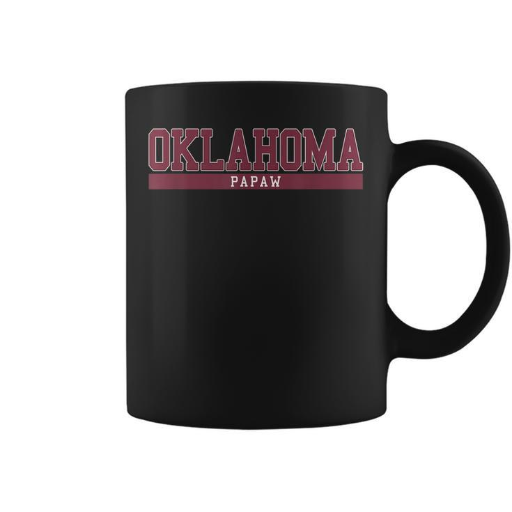 Oklahoma State Grandpa University Sports Gift For Mens Coffee Mug