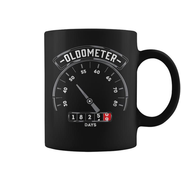 Oldometer - Funny 50 Year Old Birthday Gifts For Men 50 Bday Coffee Mug