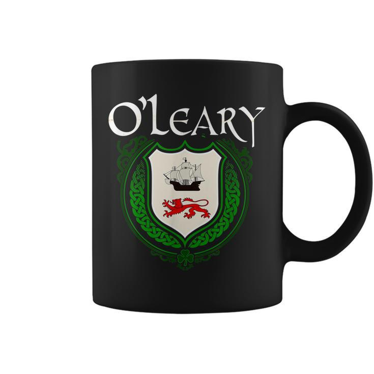 Oleary Surname Irish Last Name Oleary Family Crest  Coffee Mug