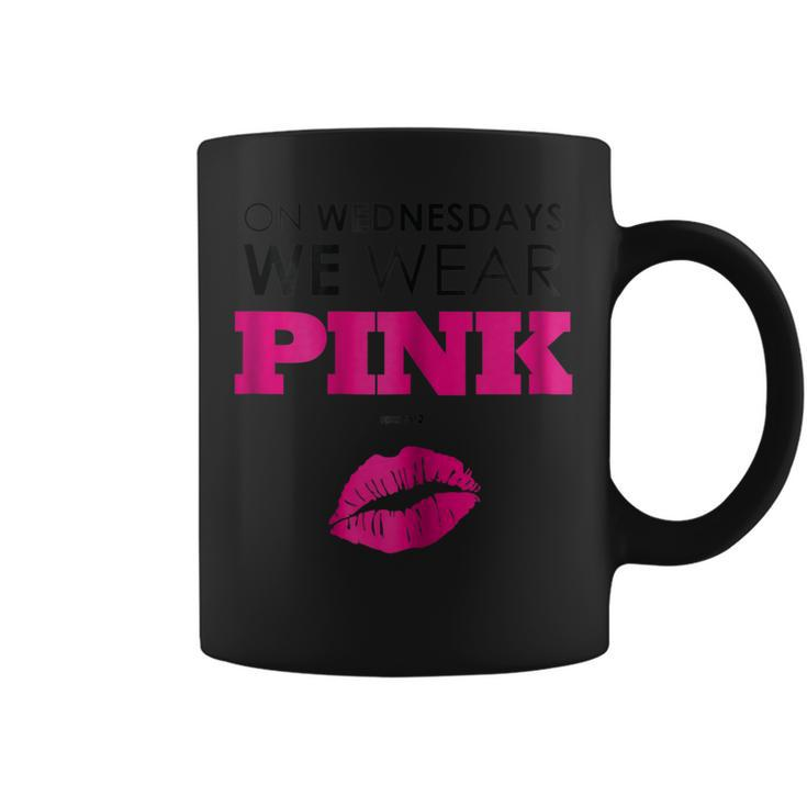 On Wednesdays We Wear Pink  | Tee Pink Shirt Tshirt T Coffee Mug