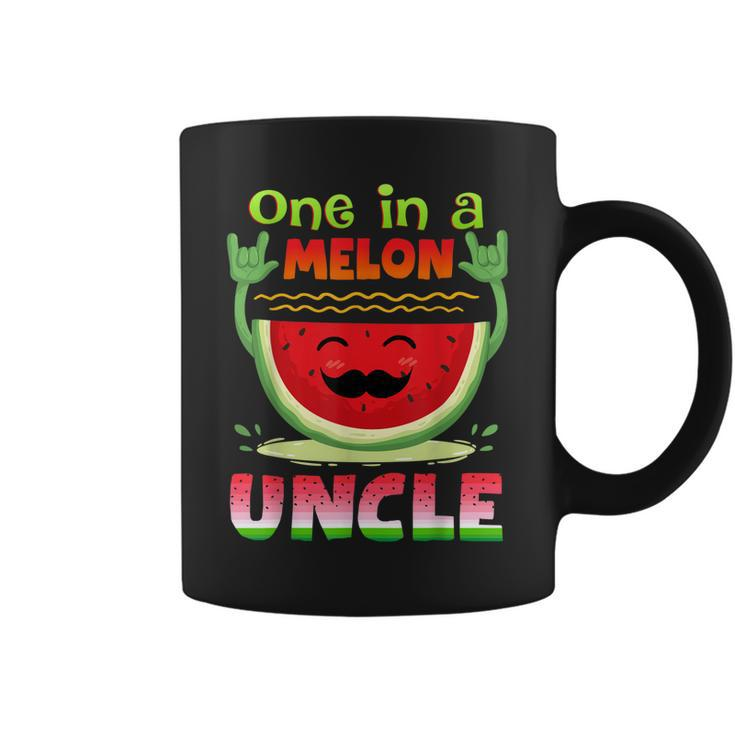 One In A Melon Uncle  Funny Watermelon Coffee Mug