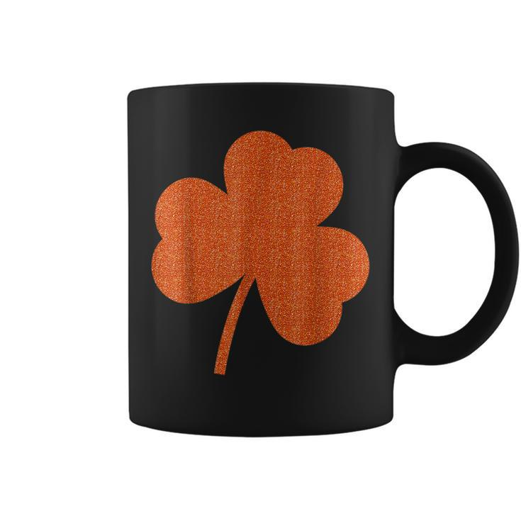Orange Clover Irish St Patricks Paddys Day Lucky  Coffee Mug