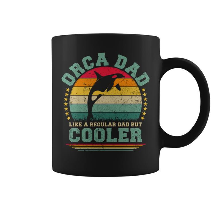 Orca Dad Like A Regular Dad But Cooler Father’S Day Long SleeveCoffee Mug