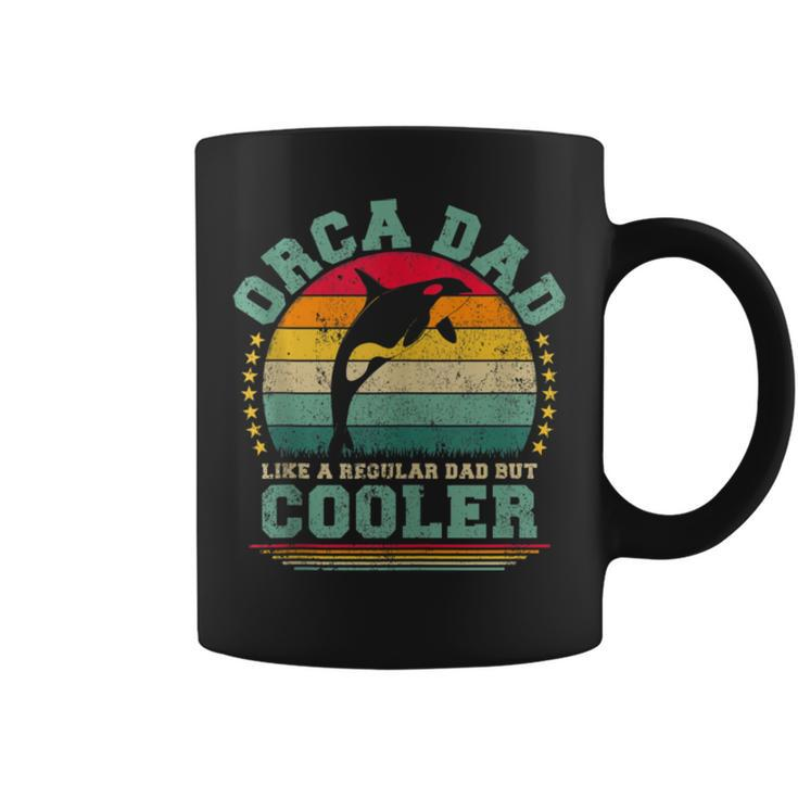 Orca Dad Like A Regular Dad But Cooler Father’S Day Tank Top Coffee Mug