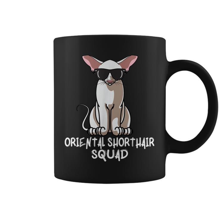 Oriental Shorthair Squad  Cat Mom Gift Squad Coffee Mug