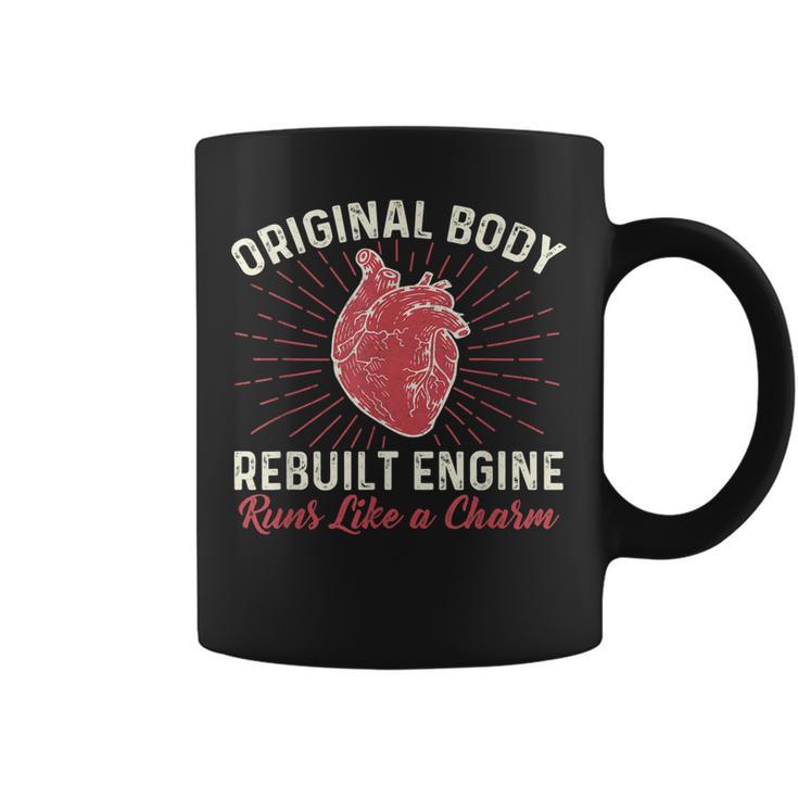 Battery Operated Pacemaker Recipient Heart Attack Coffee Mug