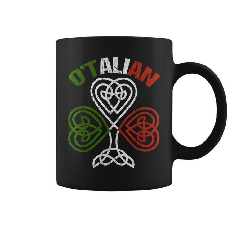 Otalian Italian Irish Relationship Ireland St Patricks Day  Coffee Mug